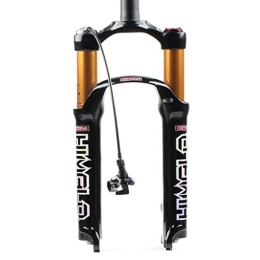 LSRRYD Pièces de rechanges LSRRYD Fourche de suspension pour vélo VTT - Fourche avant droite en alliage de magnésium de 26 / 27, 5 / 73, 7 cm - Roue QR de 2, 8 cm - 1720 g - Couleur : B-Bright - Taille : 73, 7 cm