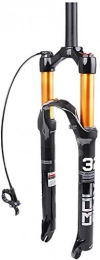 MGE Fourches VTT MGE Suspension Forks, for Cushioned Roues (29 Pouces) en Alliage de magnésium VTT Vélo Suspension Structure Solide Avant Accessoires de vélo Noir (Color : A-29 inches)