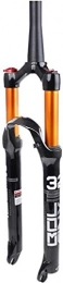 MGE Fourches VTT MGE Suspension Forks, Super léger VTT Suspension Vélo (26 / 27, 5 / 29 Incher) en Alliage d'aluminium for Cushioned Roues Air Forte Structure vélo Accessoires (Size : 27.5 inches)