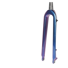 SHENGDELI Tao Pin Compatible avec la Fourche VTT entièrement en Fiber de Carbone vélo Fourche Avant Frein à Disque Tube Conique 160mm 530g Apparence ultralégère Tao Pin