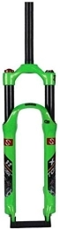 SJMFGF Pièces de rechanges SJMFGF Fourche de suspension pour vélo VTT 120 mm (couleur : vert, taille : 69, 8 cm)