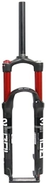 UPPVTE Pièces de rechanges UPPVTE 26 / 27, 5 / 29 Pouces de vélos VTT Travel de Fourche 100 mm QR 9 mm Frein à Disque for 1, 5-2, 45" Vélo Fourche (Color : Red, Size : 29 inch)