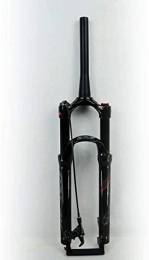 UPVPTK Fourches VTT UPVPTK-001 26 / 27, 5 / 29 Pouces VTT Fourche Avant de vélo, avec Un Ajustement de Rebond à vélo de Suspension aérienne QR Verrouillage à Distance Vélo Fourche (Color : Black, Size : 26INCH)