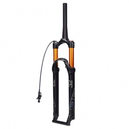 VHHV Fourches VTT VHHV 26" 27, 5" 29" VTT Vlo Fourche 1-1 / 8" Montagne Fourches Suspension Verrouillage Distance Systme d'air Voyage: 120mm (Color : Conical Tube, Size : 29 inches)