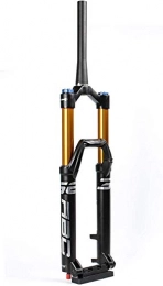 XLYYHZ Pièces de rechanges XLYYHZ Mountain Bike Downhill Forks MTB 27.5"29" Air Suspension, Travel 160mm, Tapered, Thru Axle 15x110mm, Unisex's