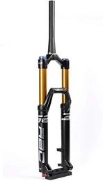 XLYYHZ Fourches VTT XLYYHZ Mountain Bike Downhill Forks VTT 27.5"29" Suspension pneumatique, débattement 160mm, Conique, axe traversant 15x110mm