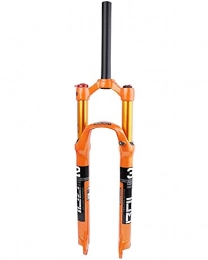 YBN Pièces de rechanges YBN Fourche de suspension pour vélo VTT 26 / 27, 5 / 29" - Fourche à air en alliage de magnésium - Droite A - 66 cm