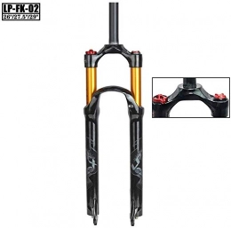 YXYNB Pièces de rechanges YXYNB 26inch 27.5inch 29inch Fork Suspension 1-1 / 8"for Mountain Road Bike Manual Lockout Travel, 100mm Alloy, Black-26inch, Black, 29inch