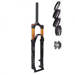 ZKORN Fourches VTT ZKORN Bicycle Accessories， Air Bicycle Fork 26" Bike Suspension Fork 27.5" 29" 1-1 / 8" Straight Steerer 100mm Travel 9x100mm Remote Lockout Manual Lockout