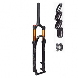 ZKORN Fourches VTT ZKORN Bicycle Accessories， Bicycle Fork 26" Air Rebound Bike Suspension Fork 27.5" 29" 1-1 / 2" Conical Steerer 100mm Travel 9x100mm Remote Lockout Manual Lockout