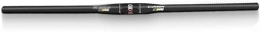 HAENJA Guidon VTT Accessoires Guidon de VTT à compression ultra-léger 31.8mm guidon plat de VTT en fibre de carbone guidon extra long (Color : Black, Size : 640mm)