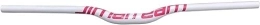 HAENJA Pièces de rechanges Accessoires Guidon VTT 31, 8 mm en fibre de carbone VTT Hirondelle Guidon Cross-Country Escalade Extra Long Guidon (Color : Pink, Size : 640mm)