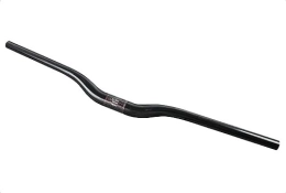 HAENJA Guidon VTT Accessoires VTT Riser Guidon 31.8mm Carbon VTT Extra Long Bars Rise 18mm (Color : Black, Size : 700mm)