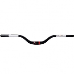 GZSC Pièces de rechanges Guidon de Route Vélo Swallow-Shaped Cintre DH XM Racing Descente VTT Hausse Guidon 60mm Hausse Bar 31, 8 * 720mm (Color : Black)