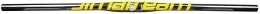 FOXZY Pièces de rechanges Guidon de VTT 31.8mm guidon plat vtt en Fiber de carbone ultra-léger guidon Extra Long multi-taille (Color : Black Yellow, Size : 580mm)