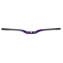 LUNJE Pièces de rechanges Guidon VTT en Fiber De Carbone Guidon VTT 31.8mm * 660mm / 680mm / 700mm / 720mm / 740mm / 760mm Barre Extra Longue Ultralégère (Color : Purple, Size : 740mm)