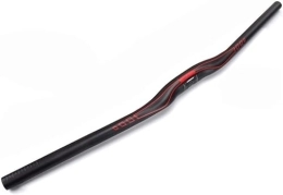 VEMMIO Guidon VTT Guidon VTT Guidon VTT en aluminium Extra Long 720mm / 780mm 31.8mm Big Swallow Guidon Extérieur (Color : Rosso, Size : 780mm)