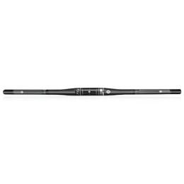 LHHL Guidon VTT Guidon VTT Guidon Vélo 31.8mm Guidon Velo Route Carbone Mountain Bicycle Guidon 680 / 700 / 720 / 740 / 760 / 780mm Plat Bar Extra Long for Le Vélo (Color : Black, Size : 740MM)
