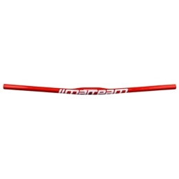 HIMALO Pièces de rechanges HIMALO 31.8mm VTT Guidon Carbone VTT Guidon Plat 580 / 600 / 620 / 640 / 660 / 680 / 700 / 720 / 740 / 760mm Racing Guidon XC DH (Color : Red White, Size : 660mm)