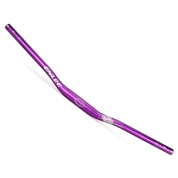 HIMALO Pièces de rechanges HIMALO Guidon VTT 31.8mm Guidon De VTT en Alliage D'aluminium 720mm / 780mm Extra Long Riser Bar Rise 25mm XC / AM / DH Guidon (Color : Purple, Size : 720mm)
