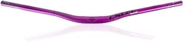 TIST Pièces de rechanges Hirondelle Vélo VTT Guidon 31.8mm VTT Guidon 800mm Extended Riser 25mm Aluminium Guidon XC AM (Color : Purple)