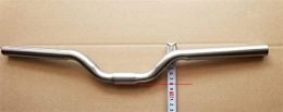 LENSHAO Pièces de rechanges LENSHAO Guidon de VTT robuste en titane / Ti 25, 4 mm de type M pour vélo Brompton (Couleur : longueur 540 cm
