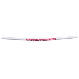 LHHL Guidon VTT LHHL Carbone Mountain Bicycle Guidon 31.8mm Guidon VTT Guidon De Vélo Plat Bar 580 / 600 / 620 / 640 / 660 / 680 / 700 / 720 / 740 / 760mm (Color : Roze, Size : 660mm)
