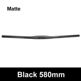 Mdsgfc Guidon VTT MTB Carbon Friber Bicycle Flat Or Rise Maniable Mountain Bike Parts 31, 8 x 580 / 600 / 620 / 640 / 660 / 680 / 700 / 720 / 740, Flat 580 mm.