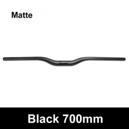 Mdsgfc Guidon VTT MTB Carbon Friber Bicycle Flat Or Rise Maniable Mountain Bike Parts 31, 8 x 580 / 600 / 620 / 640 / 660 / 680 / 700 / 720 / 740, Rise 700 mm