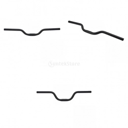 Sharplace Pièces de rechanges Sharplace 3X Guidon VTT 25, 4 Mm 380 / 900 Mm Barre Riser Extra Longue 600 Mm