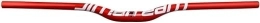 ERmoda Guidon VTT Style de vie Guidon Extra Long Rouge et Blanc Guidon XC DH Guidon VTT Hirondelle en Fibre de Carbone Guidon VTT 760mm 31.8mm Pratique (Color : Red White, Size : 580mm)