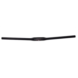 LHHL Pièces de rechanges VTT Guidon Downhill VTT Cintre Guidon 35mm Guidon Velo Route Carbone Mountain Bicycle Guidon 740 / 760 / 780 / 800mm Plat Bar Extra Long for Le Vélo (Size : Glossy, Color : Black_760MM)
