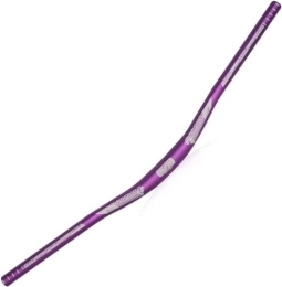 tylxayoxa Pièces de rechanges VTT Riser 31.8mm Guidon De Vélo De Route 720 / 780mm Guidon En Alliage D'aluminium Guidon En Forme D'hirondelle Barre De Poignée De Cyclisme (Color : Purple, Size : 720mm*25mm)