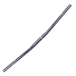 YouLpoet Guidon VTT YouLpoet 25.4mm VTT Guidon VTT Riser Bars pour Downhill Cycling Racing, Straight a, 660mm