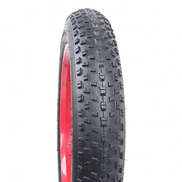 Eamecl Pièces de rechanges 26 × 4.0 Fat Tires Pneu de vélo électrique pour VTT Accessoires de vélo (1 pneu)