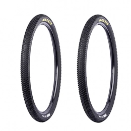 LHYAN Pièces de rechanges LHYAN Bicycle Tire, 26 / 27.5 / 29" x 2.1 Mountain Bike Tyres, Stab-Resistant, Ultralight Bicycle Tires, Pack of 2, 26 * 2.1
