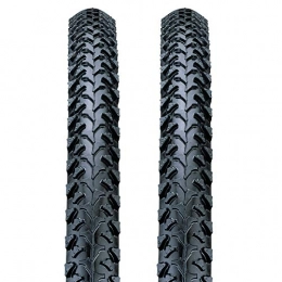 Nutrak Pièces de rechanges Nutrak 26" x 1.95 Mountain Bike Tyres (Pair)