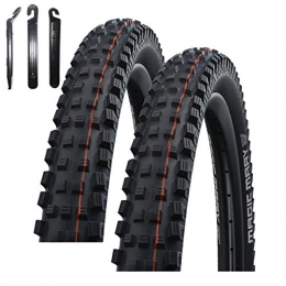 Schwalbe Magic Mary Super Trail ADDIX Soft EVO Snakeskin TLE Lot de 2 pneus pliants Noir 27,5 x 2,80 cm