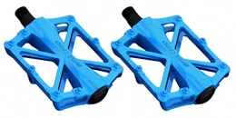 Basecamp 1 paire de vélo équipement en aluminium antidérapante VTT Pédales – 9/16, Homme femme, bleu