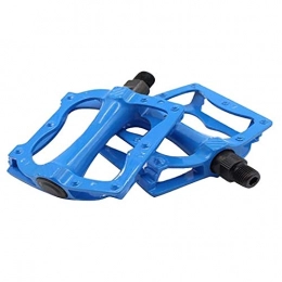 FLLOVE Pièces de rechanges FLLOVE FANGLIANG en Alliage d'aluminium vélo pédale Creux antidérapante Roulement Durable est adapté for VTT, Route VTT (Color : Blue)