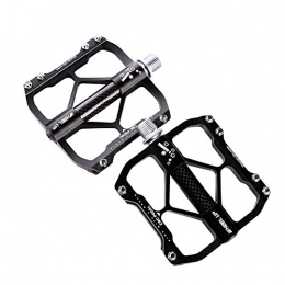 Godob Pièces de rechanges Godob Three Peilin Bearings Mountain Bike Aluminum Alloy Ultra-Light Polished Bicycle Pedal Accessories
