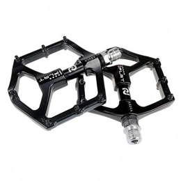 Iwinna Pédales VTT Iwinna Bicycle Bearing Pedals Flat Platform Pedals Large Comfortable Pedals Dead Fly Highway Pedals