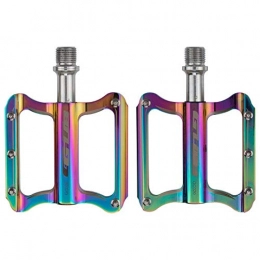 YDWL Pièces de rechanges Mountain bike pedal road bicycle pedal bicycle pedal bearing Pelin anti-skid foot stare-Dazzling color