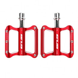 RONSHIN Pédales VTT Ronshin Cycling For GUB Bicycle Pedals Aluminum Alloy Bearings Mountain Bike Road Cycling Riding Pedal red