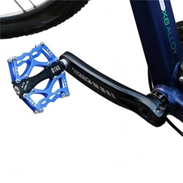ZhiTianGroup Pièces de rechanges ZhiTianGroup Ultralger Or Aluminium Mountain Road Cyclo Roulement Pdales Vlo VTT Bicicleta Ciclismo Vlo Pdales (Color : Blue, Size : A)
