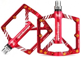 ZXCshangdian Co.,ltd Pièces de rechanges ZXCshangdian Co., ltd Pdales De Vlo Explosion Mountain Bike Pedal Ultra Light Bearing Pedal Accessoires De Vlo (Couleur: Titane) -Rouge