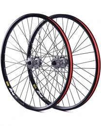 WXX Pièces de rechanges 26 / 27.5" Mountain Bike Wheelset Double Walled Jante en Alliage de Frein Disque 36 Trou Quick Release 8 / 9 / 10 Speed, 27.5 inch