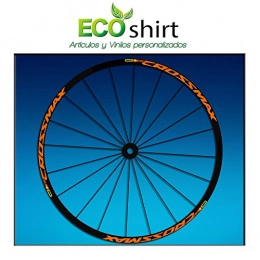 Ecoshirt Roues VTT Ecoshirt UM-LFGL-8VNQ Stickers Jante Rim Mavic Crossmax SL Pro Am50 MTB Downhill Orange 29"