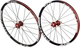 ESASAM Roues VTT Lot de roues de vélo de montagne de 69, 5 cm, frein à disque à dégagement rapide, jantes à rayons plats, vitesse de moyeu 32H, 1 pièce