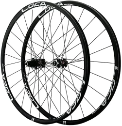 SJHFG Pièces de rechanges Wheelset 26 / 7.5 / 29"Vélo de Montagne, Roues arrière Avant de vélos QR Freins à Disque Micro-Spline à 12 Vitesses Volant for 1.25-2.5Intire Road Wheel (Color : Silver, Size : 27.5")